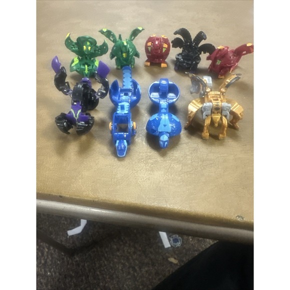 Spin Master Other - Lot Of 9 Bakugan Toys - Various Types Read Description